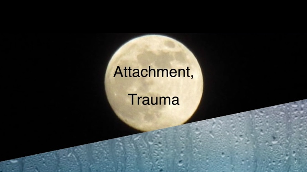 朝月綺一「Attachment,Trauma~愛着障害と消えないトラウマ～」